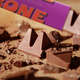 Toblerone milk chocolate with raisins and honey almonds 100g casual snack candy as a gift for boyfriend and girlfriend