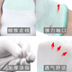 Guantes Baige PU recubiertos con el dedo de nylon Guantes de protección de mano de obra impregnada de pegamento de nylon Guantes protectores antideslizantes Modelo delgado 12 pares CW204202