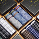 
IFSONG men's handkerchief pure cotton sweat-absorbent tears carry on with me the old Japanese big square scarf cotton square classic handkerchief 3 famous group PGZH001A