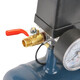 XMSJ Bass Oil-free Air Compressor Air Pump Q1E-FF Portable Copper Wire Air Compressor Woodworking Small Inflatable Pump 120L FF-16804/120(6720W)