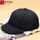 LUCALY short-brim short-brimmed hat for men, Korean style short-brimmed baseball cap, outdoor fashionable quick-drying peaked cap for women, versatile and trendy, black, one size fits all, size can be adjusted