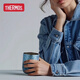 THERMOS Thermos Watch Elephant Series Titanium Cup Desktop Cup High-end Gift Box Desktop Titanium Office Water Cup Business Custom Gift Rock [Pure Titanium Inside and Outer] 280ml