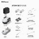 Botan Drone Atom SE HD Professional Aerial Photography Mini Smart FPV Drone Starter Remote Control Aircraft electrónico Anti-Shake 4K30FPS Atom SE Package Edition (batería dual + paquete)