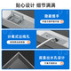 Chint (CHNT) switch socket embedded hidden floor plug stainless steel marble tile socket [flat invisible]