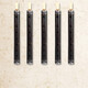 Master Chen’s ebony pipe beginner tear gas pipe instrument D-tube copper hoop [1 plastic whistle]+8