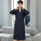 Fatty Boys tragen Frühlings- und Herbst und extra großer Nachthemd für Herren Pure Cotton Long Sleeves 240 Jin [Jin entspricht 0,5 kg] Fett Jungen Baumwollbademantel Pyjamas 16823 m Größe 80-100 Jin [Jin gleich 0,5 kg]