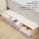 Baicaoyuan storage box drawer-type storage cabinet storage box wardrobe storage box organizer family clothes artifact home