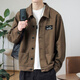 Vancl (Vancl) [Empfohlen von Lei Jun] Jacke für Herren Frühling und Herbst 2024 Neues Hemd Revers Herbst Herren Work Jacket Frühherbst-Kleid Top [Aktualisierte Version] K12806 Khaki 3xl [vorgeschlagen 155-168 Jin [Jin Equals Equals Grecher]]]