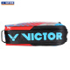 
Victor VICTOR badminton racket bag one-shoulder crossbody bag 12-pack men and women large-capacity sports bag BR9207/DM/ZZ (red)
