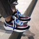 耐克（NIKE）女鞋 Sacai X  VaporWaffle 三方联名解构男女运动休闲运动跑步鞋 DJ4877-300 黑蓝红 40.5