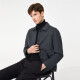 Jinlilai GY Clothing Single Jacket Men's Lapel Single Jacket Fashion Casual Men's Top Jacket Grey 1XL
