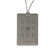 American pack all luggage tags Travel bag trolley accessories Luggage tags Travel accessories boarding pass Gray