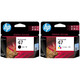 (hp)47 ink cartridge 4825 4826 4829 4828 4877 printer black color ink cartridge HP 6 inch/20 sheets of photo paper/2 pack
