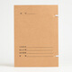 Thai Dark 674g Caja de archivo de tecnología de papel de Kraft de Kraft A4 Nuevo estándar GB/T11822-2008 CAJA DE ARCHIVO DE CIENCIA Y TECNOLOGÍA ANCHO 40 mm 10 piezas