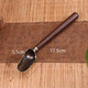 Jingshi teaspoon tea spoon tea shovel single solid wood spoon tea special spoon tea set accessories tea taker small tea spoon tool ebony tea spoon
