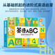 [Kyokura next day delivery genuine stock] Childhood Time English ABC preschool enlightenment English letters Essentials for primary school transition to primary school kindergarten English picture books Children's English enlightenment textbooks English graded reading materials Children's English enlightenment learning machine for young children's star teaching and research center Guangdong Dayin Audio and Video Publishing House