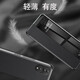 今舞 适用荣耀80手机壳80pro手机套高品质翻盖式皮套全包防摔素皮男女款商务外壳保护套 荣耀80 黑色
