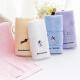 Grace pure cotton children's face towels for home use, comfortable, soft and cute puppy face towels, four packs