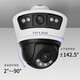 普联（TP-LINK） 双摄800万枪球联动全彩超清摄像头家用监控器360无线家庭室外户外tplink网络远程高清IPC6Y89-A4