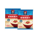 Quaker nahrhaftes Frühstück 1478g diätetische Faser -Instant -Haferflocken -Packung Soforthafer 1478g*2 Taschen