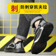 Old housekeeper's labor protection shoes men's breathable steel head anti-smash and anti-puncture work function safety shoes comfortable and lightweight LA203 41