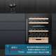 Gironde JC145 built-in cigar cabinet, wine cabinet, constant temperature wine cabinet, beverage cabinet, ice cream refrigerator, fresh cabinet, tea constant temperature refrigerator, household frequency conversion-stainless steel door single temperature wine cabinet, 51 bottles