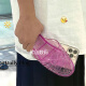 
Ye Yu is suitable for best friends to buy jade foot shoes Huawei nova12109 mobile phone case mate60 Honor 8090 Enjoy z Transparent soft shell - purple hole shoes Honor 70