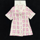 
Yipaila summer pajamas for women ice silk cute printed shorts shorts casual cardigan for best friend to wear home clothes suit YFY-9902# pink letter M [recommended 80-100Jin [Jin equals 0.5 kg]]