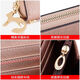 
Golden Fox (FOXER) cowhide women's wallet large capacity long card bag money ticket clip clutch coin wallet light luxury girlfriend birthday gift
