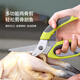 ILID Ciseaux de cuisine multifonctions pour usage domestique, grands ciseaux à os de poulet en acier inoxydable, ciseaux à écailles de poisson pour gratter les noix, ciseaux ménagers pour couper la viande et tuer le poisson, ciseaux de cuisine multifonctions (gris)