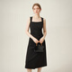 Fan Silan French temperament fashionable design sleeveless dress for women in summer 2024 new 24FS12128 temperament black XL