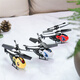 Dwi Fingertip Helicopter Mini Aircraft Remote Control Plane Small Drone Micro Children's Toy Primary School Student 7 Minutes Battery Life 3.5 Passes Fingertip Flying Yellow Fixed Height Version Remote Control All-in-One Machine + Accessory Pack