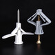 Jinchao aircraft expansion tube gypsum board expansion tube plastic butterfly type hollow brick expansion screw self-tapping expansion plug rubber plug butterfly type expansion tube + color zinc self-tapping nails (10 sets)