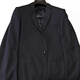 Jijia anti-wrinkle worsted wool single suit men's business casual suit wool jacket suit suit top Navy blue Regular 33 088A suit trousers
