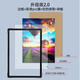 
Jigsaw photo frame 700500 picture frame 1000 pieces 500 pieces wall hanging size 750500 black and white frame Black photo frame does not include puzzle 700x500mm70*50cm horizontal and vertical universal version