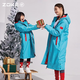 ZOKE Cotton Clothes Children's 2025 Men, Girls and Teen Training Adult Winter Swimming Jacket Plus Fleece Warm Water Suit Fluorescent Yellow Green 525606207Y-3 160