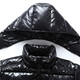 Veste du Nouvel An pour hommes pour le nouveau grand hiver pour hommes épaissis de veste pour hommes chauds pour hommes courts pour hommes pour hiver noir xl110-130jin [Jin est égal à 0,5 kg]