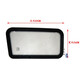 
Lianren adapts to heavy duty ace 737B757B777B Ouhu windshield side window glass ear window glass sleeper glass original factory 737 757 777 (driver side left)