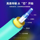 Shanze Telecom-grade 10 Gigabit fiber jumper LC-LC multi-mode dual-core OM3-300 Low-smoke halogen-free home fiber cable Transceiver pigtail LC-LC multi-mode dual-core OM3 15 meters