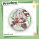 Personnalité V de Yu Xuanling Valentin de la Saint-Valentin environnant Gardener Blind Femme Force Force Perfumer Horse Tinplate Laser Badge Bar Chi Gift 689 Modèles Sculpteur