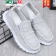 CARTELO CARTELO Spring and Autumn Old Beijing Cloth Shoes Men's Canvas Shoes Small Daisy Shoes Men's Shoes Casual Shoes Breathable Beggar's Shoes A10 Khaki 41