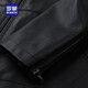 ROMON cotton imitation PU leather jacket for men winter new business casual light luxury fashion versatile warm leather jacket Hongka L 175