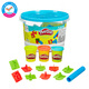 [70% neu] Hasbro farbige Schlamm Plastikine DIY Handgefertigte Spielzeug für Jungen und Mädchen Kinderspielzeug natürlicher Weizenmehl machen Basic Set Series Mathematics Fun Small Bottle 23326
