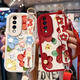 
Zhiyuxi Honor 70 Mobile Case 829 Flowers Flowers Flowers [Cross-body wristband lanyard black] CF1096 Honor 30
