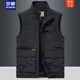 Romon Spring and Summer Outdoor Viete décontractée pour hommes Multi-poche à séchage rapide respirant mince vêtements photographies tactiques Clip de cheval Blue Royal L [121-135Jin [Jin est égal à 0,5 kg]]]