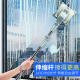 Jiesbao glass cleaning artifact 5-26mm double-sided magnetic glass wiping telescopic rod high-rise household commercial window cleaning artifact stepless magnetic single and double-layer hollow high-rise glass universal