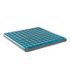 Convient pour les coussins de siège, les coussins de refroidissement du siège de refroidissement de refroidissement du bureau de bureau d'été, les coussins de siège en gel, la couverture bleue en gel de charbon de bois en bambou, 6296 modèles 40 * 40 * 2,5 cm