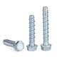 JINGGONG external hexagonal flange concrete self-tapping anchor cement self-cutting screw wall self-drilling expansion nail M6M8M10M12 6*50-7.5 full teeth (20 pcs) drilling 6mm