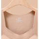 Qijian Women's cashmere light, comfortable and soft skin warm slim fit with chest pad vest Khaki XXL