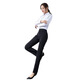 ROMON's new black trousers for women, professional drape straight trousers, work trousers, formal high-waisted suits, spring and autumn styles, navy blue and black 2XL